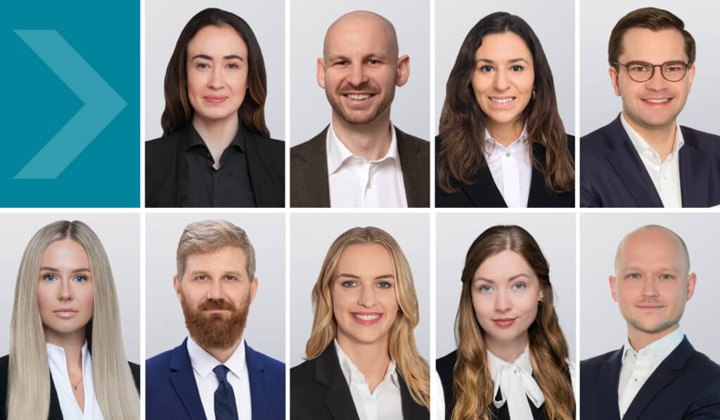 Nächster Karriereschritt erreicht: GSK Stockmann ernennt neun neue Senior Associates